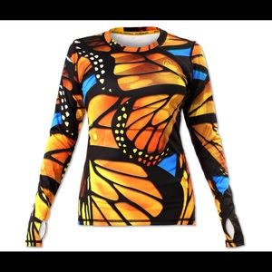 INKnBURN Monarch Pullover with Thumbholes.